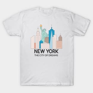 New York The City Of Dreams T-Shirt